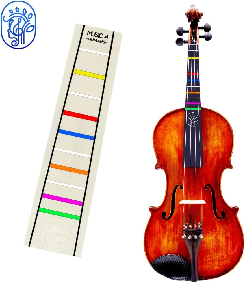 Violin Finger Guide Sticker 4/4 Full Size Violin - Music 4 Humans